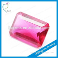 Hot Sale Synthetic Red Rectangle Cubic Zirconia HPHT Diamond